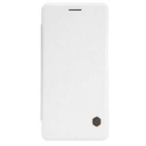 Чехол книжка Nillkin Qin Leather Case для Huawei P9 Lite Белый