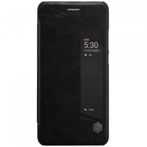 Чехол книжка Nillkin Qin Leather Case для Huawei P10 Черный