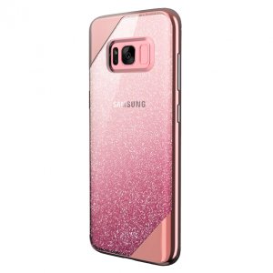 Чехол накладка X-Doria Revel Lux для Samsung Galaxy S8 Plus Розовое золото