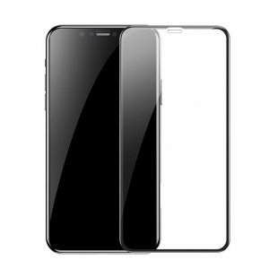 Защитное стекло Baseus Anti-fingerprints 0.3mm для iPhone Xs Max Черное