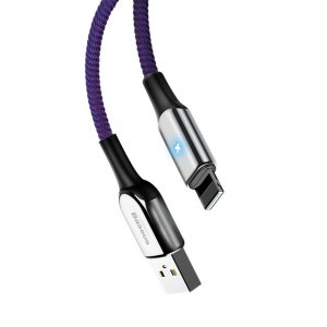 Кабель Baseus X-Type Light USB - Lightning 1м для iPhone Синий