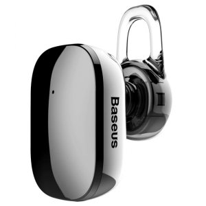 Беспроводная Bluetooth гарнитура для телефона Baseus Mini Wireless Earphone A02 Черная