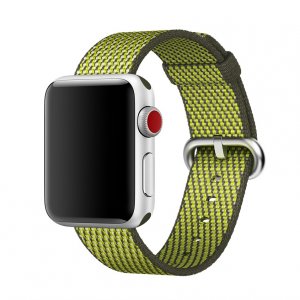 Ремешок нейлоновый Woven Nylon для Apple Watch (44мм) Зеленый