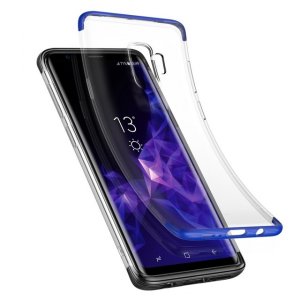 Чехол накладка Baseus Armor Case для Samsung Galaxy S9 Синий