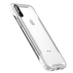 Силиконовый чехол накладка Baseus Armor Case для iPhone Xs Max Белый