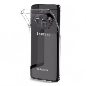 Силиконовый чехол накладка Hoco Transparent TPU для Samsung Galaxy S9 Прозрачный