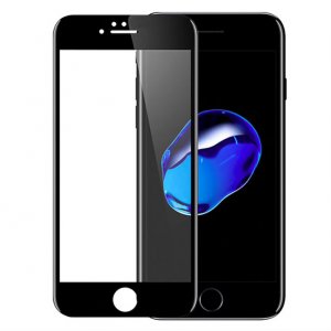 Защитное стекло Baseus Edge 0.3mm Tempered Glass для iPhone 8 Черное