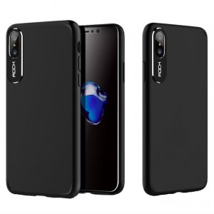 Чехол накладка Rock Case для iPhone X Черный