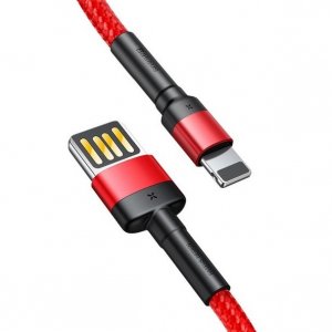 Кабель Baseus Cafule Special Edition Lightning для iPhone 2m Красный