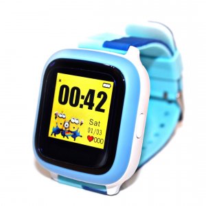Детские часы Smart Baby Watch Hooboss - Голубые