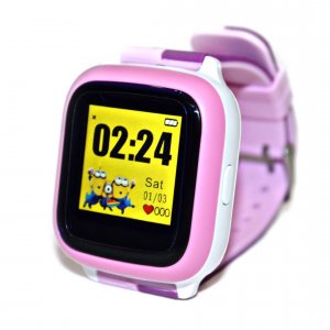 Детские часы Smart Baby Watch Hooboss - Розовые
