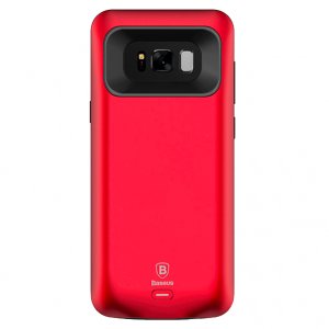 Чехол аккумулятор Baseus 5000 mAh для Samsung Galaxy S8 Красный