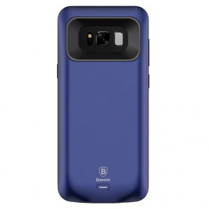 Чехол аккумулятор Baseus 5000 mAh для Samsung Galaxy S8 Синий