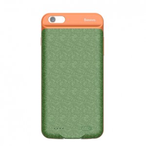 Чехол-аккумулятор Baseus Power Bank Case для iPhone 6/6S Plus Зеленый